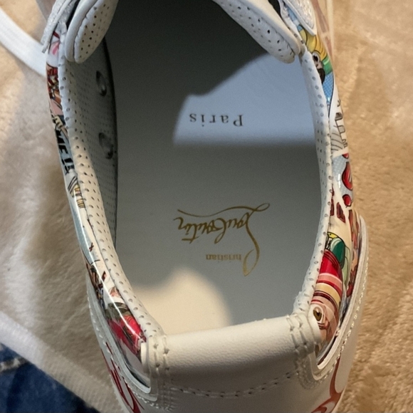 Christian Louboutin Multicolor Graphic Sneakers - Picture 10 of 15